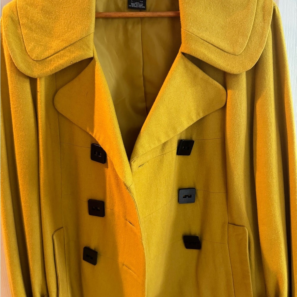 Wool Double Breast Jacket